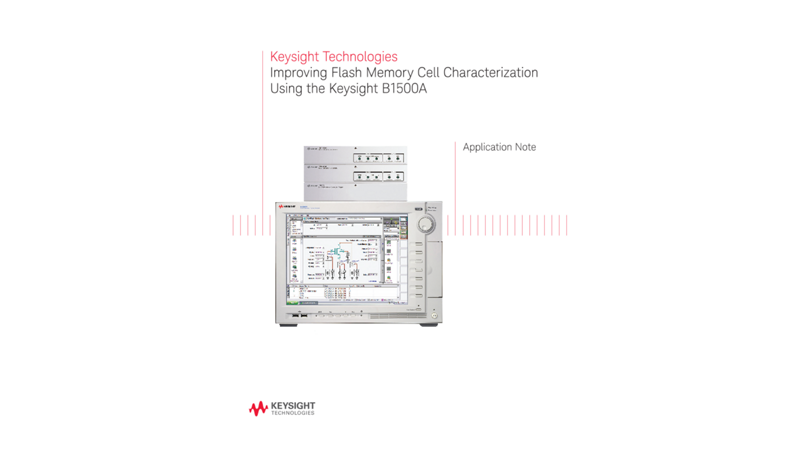 Improving Flash Memory Test Applications Using the B1500A